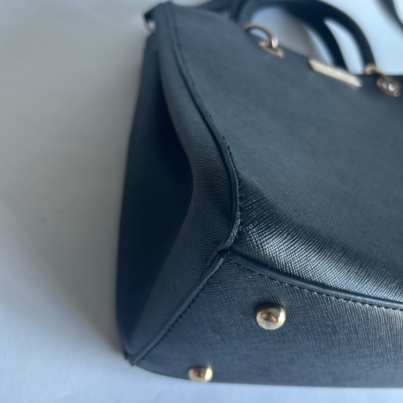 Carvela Black Crossgrain Leather Tote - Picture 7 of 14